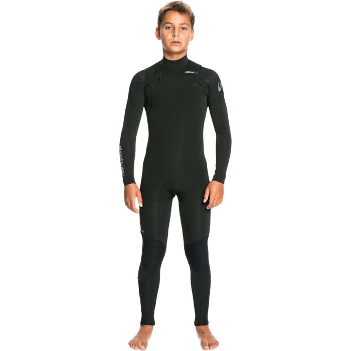 2023 Quiksilver Boys Everyday Sessions 4 3mm GBS Chest Zip Wetsuit 